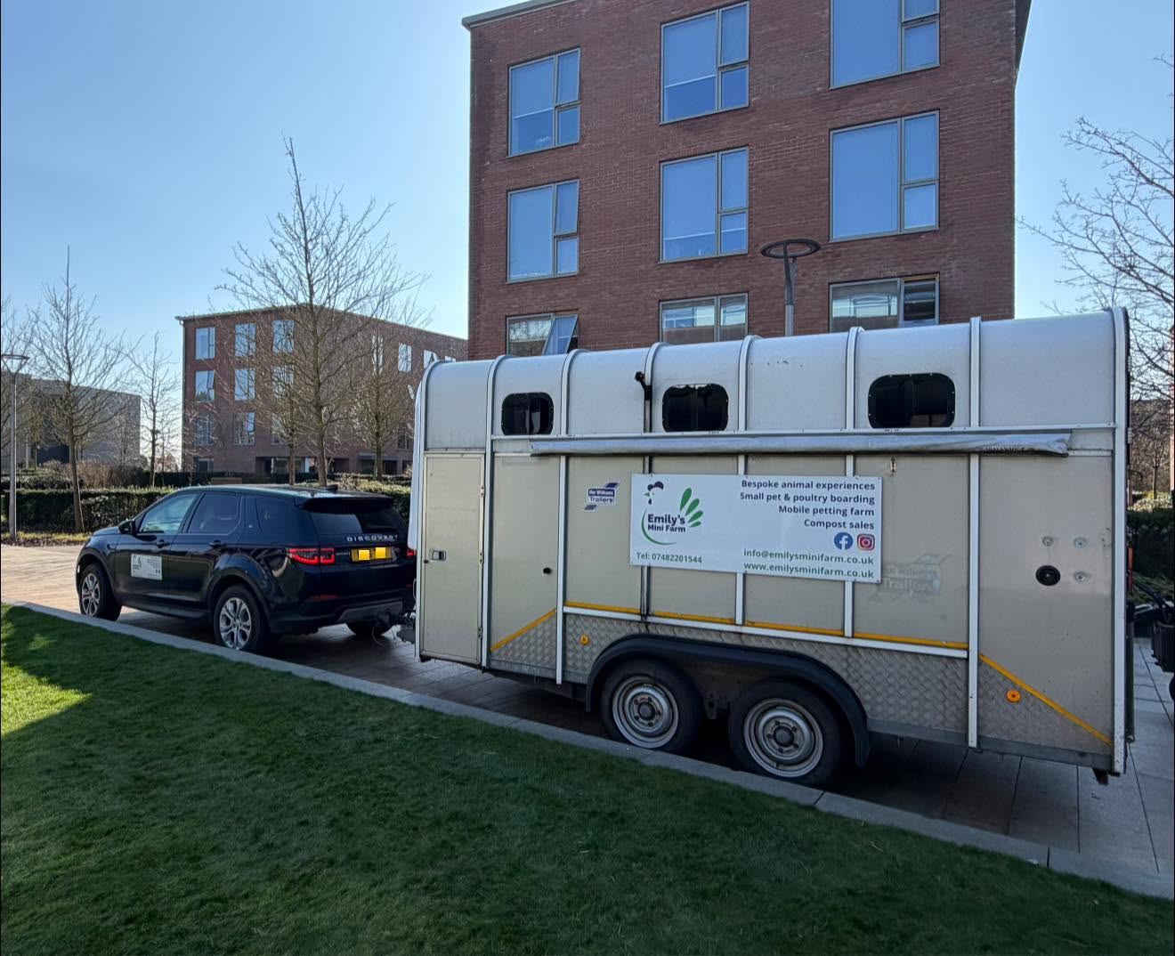 Animal Encounters at Edge Hill University - photograph of animal visit